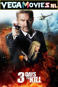 Download 3 Days to Kill (2014) Dual Audio {Hindi-English} 480p [400MB] | 720p [1GB] | 1080p [2GB] poster