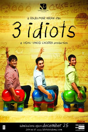Download 3 Idiots (2009) Hindi Full Movie 480p [650MB] | 720p [1.5GB] | 1080p [2.8GB] poster