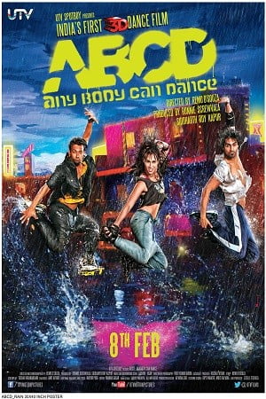 Download ABCD (2013) Hindi Full Movie 480p [400MB] | 720p [1GB] | 1080p [4GB] poster