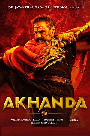 Download Akhanda (2021) UNCUT {Hindi-Telugu} HS WEB-DL 480p [500MB] | 720p [1.3GB] | 1080p [3GB] | 2160p 4K poster