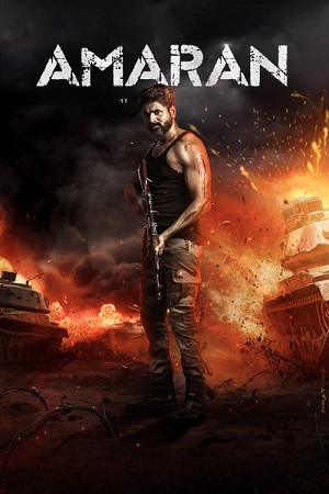 Download Amaran (2024) WEB-DL Hindi (CLEAR) Full Movie 480p [530MB] | 720p [1.4GB] | 1080p [3.2GB] poster