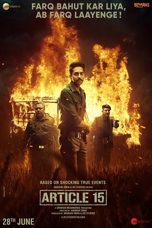 Download Article 15 (2019) Hindi Full Movie 480p [350MB] | 720p [1GB] | 1080p [2GB] poster