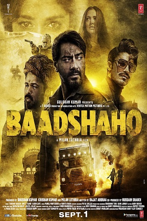 Download Baadshaho (2017) Hindi Full Movie 480p [300MB] | 720p [1.2GB] | 1080p [4GB] poster