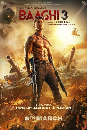 Download Baaghi 3 (2020) Hindi Full Movie 480p [400MB] | 720p [1GB] | 1080p [2GB] poster