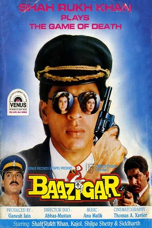 Download Baazigar (1993) Hindi Full Movie BluRay 480p [450MB] | 720p [1.3GB] | 1080p [4GB] poster