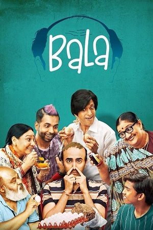 Download Bala (2019) Hindi Full Movie HS WEB-DL 480p [360MB] | 720p [1GB] | 1080p [1.5GB] poster