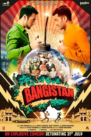 Download Bangistan (2015) Hindi Full Movie 480p [360MB] | 720p [1.2GB] | 1080p [3.9GB] poster