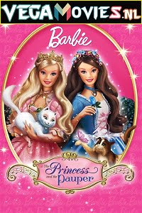 Download Barbie as The Princess and the Pauper (2004) Dual Audio {Hindi-English} 480p [300MB] | 720p [800MB] poster
