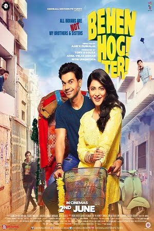 Download Behen Hogi Teri (2017) Hindi Full Movie 480p [300MB] | 720p [1GB] | 1080p [1.8GB] poster