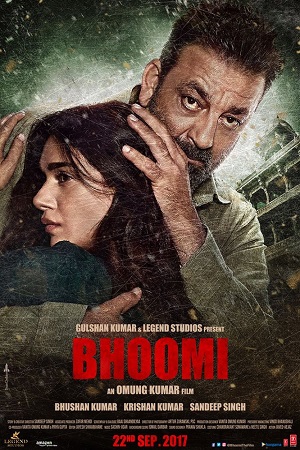Download Bhoomi (2017) Hindi Full Movie 480p [350MB] | 720p [1.2GB] | 1080p [4GB] poster