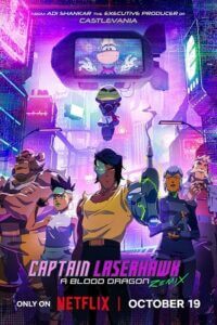 Download Captain Laserhawk: A Blood Dragon Remix – Season 1 (2023) Complete Netflix Original Multi-Audio {Hindi-English-Japanese} 720p | 1080p WEB-DL poster