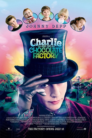 Download Charlie and the Chocolate Factory (2005) Dual Audio {Hindi-English} 480p [350MB] | 720p [850MB] | 1080p [2GB] poster