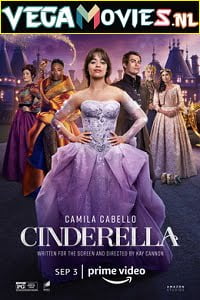 Download Cinderella (2021)  {English With Hindi Subtitle} WEB-DL HD 480p [350MB] | 720p [900MB] | 1080p [2GB] poster