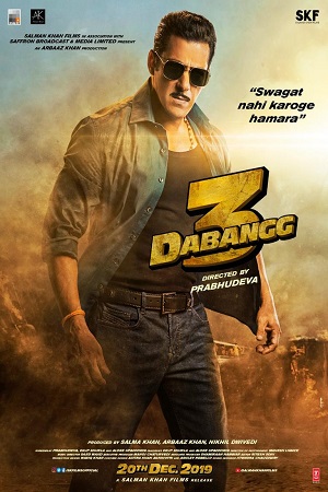 Download Dabangg 3 (2019) Hindi Full Movie 480p [400MB] | 720p [1GB] | 1080p [2GB] poster