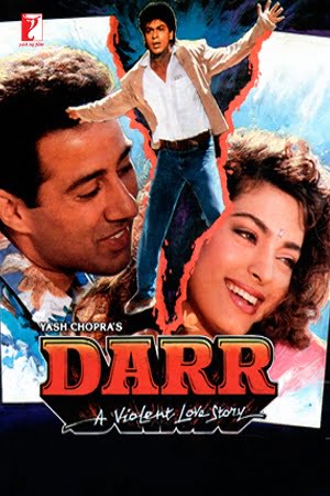 Download Darr (1993) Hindi Full Movie 480p [450MB] | 720p [1.5GB] | 1080p [5GB] poster