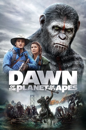 Download Dawn of the Planet of the Apes (2014) Dual Audio {Hindi-English} BluRay 480p [400MB] | 720p [1.4GB] | 1080p [2.2GB] poster