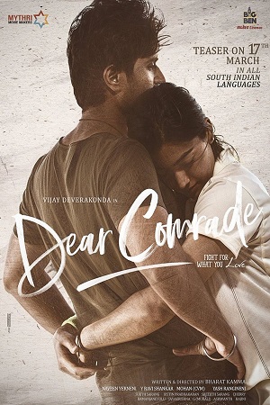 Download Dear Comrade (2019) Hindi Dubbed Movie 480p [450MB] | 720p [1.2GB] | 1080p [4GB] poster