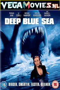Download Deep Blue Sea (1999) Dual Audio {Hindi-English} 480p [350MB] | 720p [850MB] | 1080p [1.7GB] poster