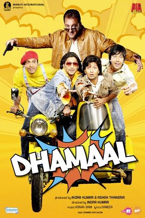 Download Dhamaal (2007) BluRay Hindi Full Movie 480p [400MB] | 720p [1GB] | 1080p [3GB] poster