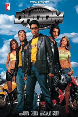 Download Dhoom (2004) Hindi Full Movie 480p [350MB] | 720p [1.1GB] | 1080p [3.7GB] poster