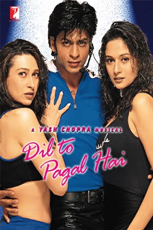 Download Dil To Pagal Hai (1997) Hindi Full Movie 480p [400MB] | 720p [1.5GB] | 1080p [3.6GB] poster
