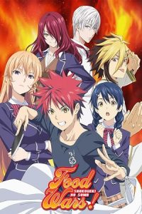 Download Food Wars: Shokugeki no Soma (Season 1 – 3) [S03 – E01 Added] {Hindi-English-Japanese} Anime Series 480p 720p & 1080p Blu-Ray poster