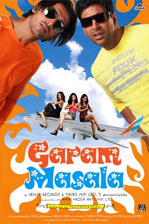 Download Garam Masala (2005) Hindi Full Movie 480p [300MB] | 720p [1GB] | 1080p [2GB] poster