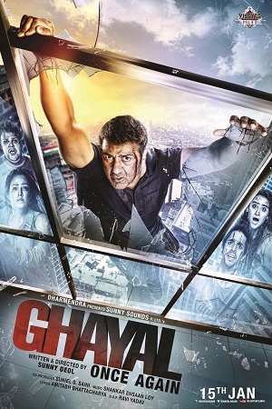 Download Ghayal Once Again (2016) Hindi Full Movie 480p [350MB] | 720p [1GB] poster