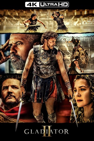 Download Gladiator 2 – Gladiator II (2024) Prime Video Hindi Dubbed (ORG-DD 5.1) – MulTi Audio 480p [600MB] | 720p [1.5GB] | 1080p [2.5GB] and 2160p 4K [17GB] poster