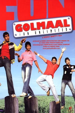 Download Golmaal: Fun Unlimited (2006) Hindi Full Movie 480p [400MB] | 720p [1.2GB] | 1080p [4GB] poster