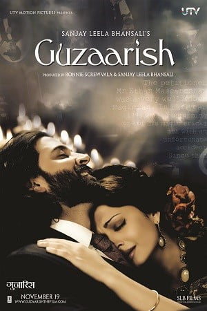 Download Guzaarish (2010) Hindi Full Movie 480p [350MB] | 720p [1GB] | 1080p [4GB] poster