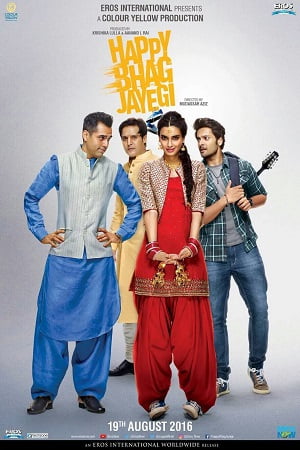 Download Happy Bhaag Jayegi (2016) Hindi Full Movie 480p [350MB] | 720p [1.1GB] | 1080p [3.4GB] poster