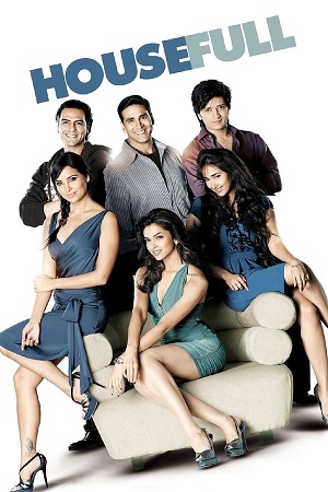 Download Housefull (2010) Blu-Ray {Hindi DD5.1} Full Movie 480p [400MB] | 720p [1GB] | 1080p [2.9GB] poster