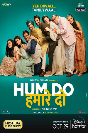 Download Hum Do Hamare Do (2021) Hindi Full Movie 480p [400MB] | 720p [1.5GB] | 1080p [2.4GB] | 2160p [20GB-4K] poster