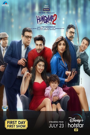 Download Hungama 2 (2021) Hindi Full Movie 480p [400MB] | 720p [1.4GB] | 1080p [4GB] poster