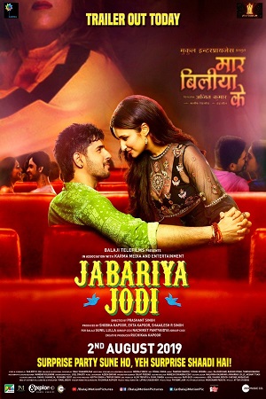 Download Jabariya Jodi (2019) Hindi Full Movie 480p [400MB] | 720p [1GB] | 1080p [2GB] poster