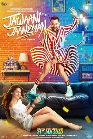 Download Jawaani Jaaneman (2020) Hindi Full Movie 480p [300MB] | 720p [1GB] | 1080p [3.4GB] poster