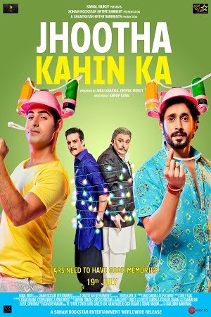 Download Jhootha Kahin Ka (2019) Hindi Full Movie 480p [300MB] | 720p [1GB] | 1080p [2GB] poster