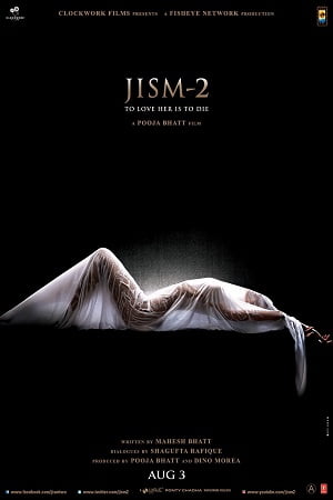 Download Jism 2 (2012) Hindi Full Movie 480p [400MB] | 720p [1.2GB] | 1080p [3.8GB] poster