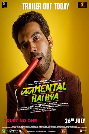 Download Judgementall Hai Kya (2019) Hindi Full Movie 480p [300MB] | 720p [950MB] | 1080p [2GB] poster