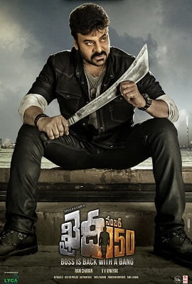 Download Khaidi No. 150 (2017) Hindi Full Movie 480p [450MB] | 720p [1GB] | 1080p [2GB] poster