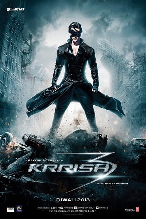 Download Krrish 3 (2013) Hindi Full Movie 480p [500MB] | 720p [1GB] | 1080p [4GB] poster