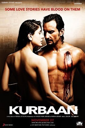 Download Kurbaan (2009) Hindi Full Movie BluRay 480p [400MB] | 720p [1.5GB] poster