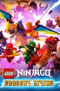 Download LEGO Ninjago Dragons Rising – Netflix (2023) Season 1 {Hindi ORG. + English} Complete WEB Series 480p | 720p WEB-DL poster