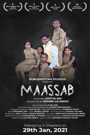 Download Maassab – The Teacher (2021) Hindi Full Movie 480p [350MB] | 720p [1GB] poster