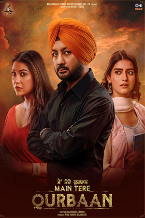 Download Main Tere Qurbaan (2025) WEB-DL {Punjabi DD2.0} Full Movie 480p [420MB] | 720p [1GB] | 1080p [2GB] poster