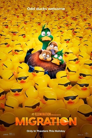 Download Migration (2023) WEB-DL Dual Audio {ORG 5.1 Hindi + English} 480p [300MB] | 720p [800MB] | 1080p [1.8GB] poster