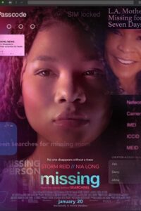 Download Missing (2023) BluRay Dual Audio ORG. {Hindi DD 5.1 – English} 480p [400MB] | 720p [950MB] | 1080p [2.3GB] poster