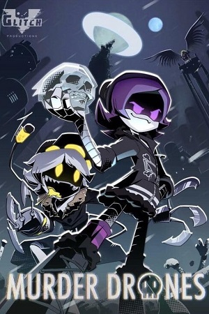 Download Murder Drones (2025) Season 1 Dual Audio {Hindi-English} Series 480p | 720p | 1080p WEB-DL poster