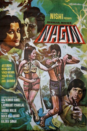 Download Nagin (1976) Hindi Full Movie HDRip 480p [330MB] | 720p [1GB] | 1080p [2.6GB] poster